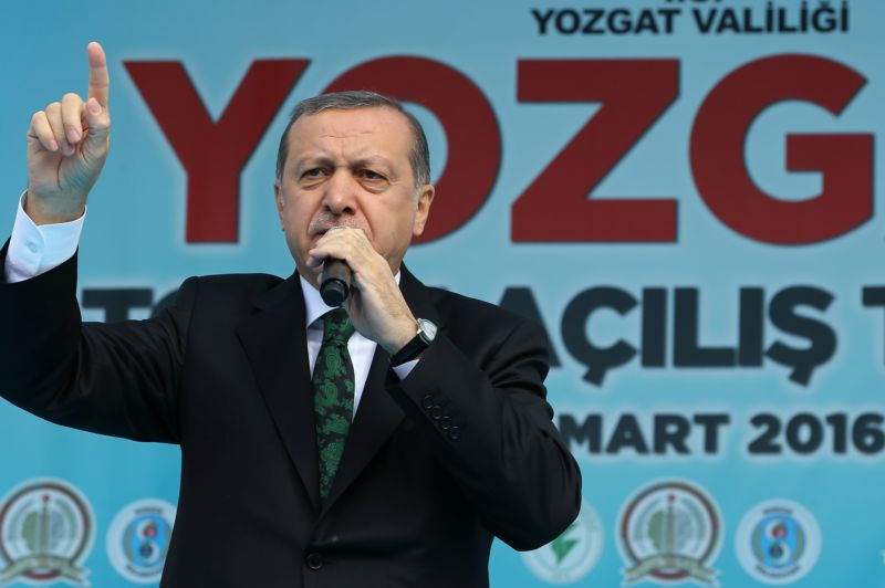 Turecký prezident Recep Tayyip Erdogan. 