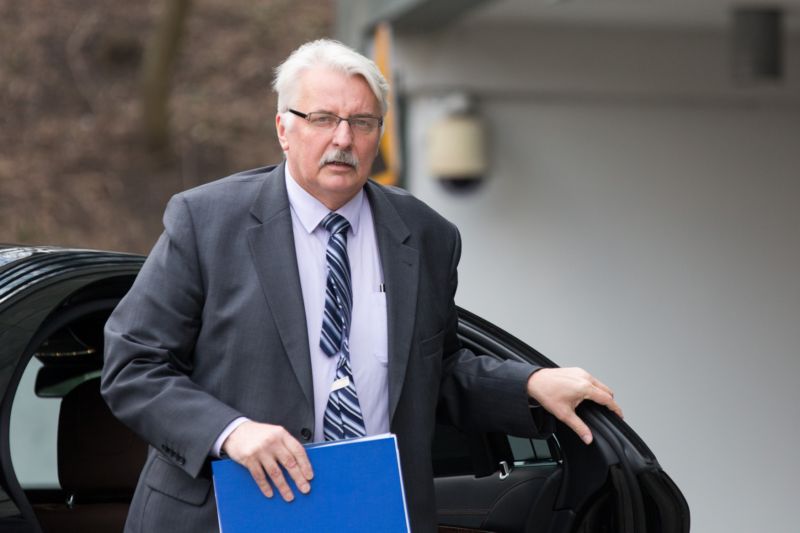 Polský ministr zahraničí Witold Waszczykowski.
