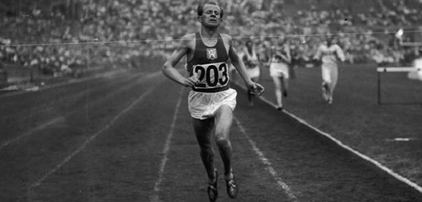 Emil Zátopek.