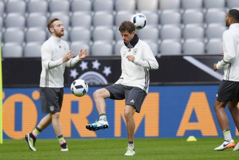 Německý fotbalista Thomas Müller.