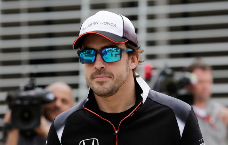 Španělský jezdec F1 Fernando Alonso.