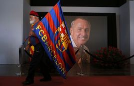 S legendárním Johanem Cruyffem se v Barceloně loučili s velkou pompou.
