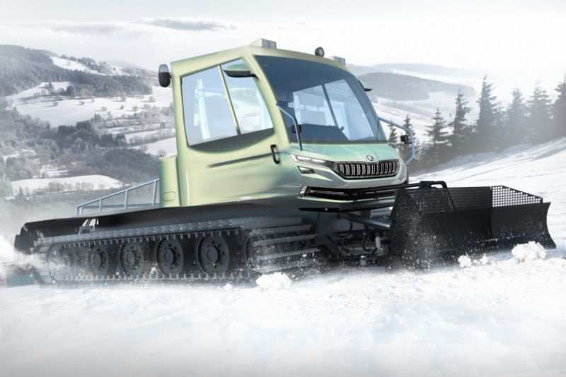 Škoda Snowman dostala nevídané jízdní vlastnosti a ekologický pohon.