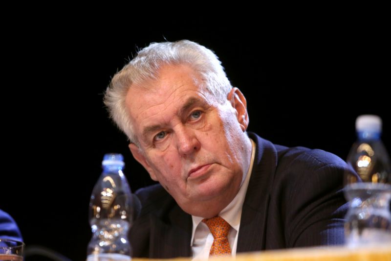 Prezident Miloš Zeman. Prezident Miloš Zeman.