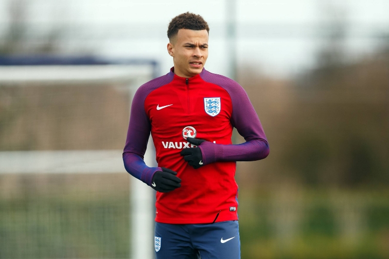Anglický reprezentant Dele Alli.