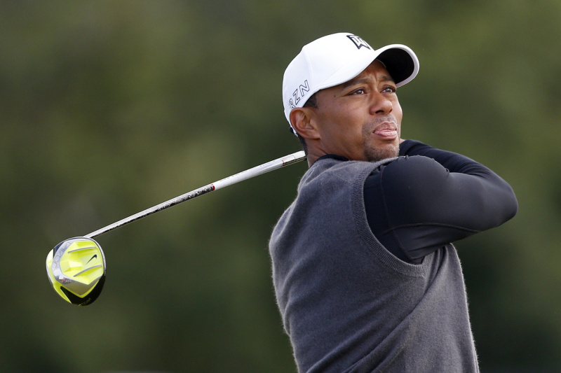 Legendární golfista Tiger Woods.