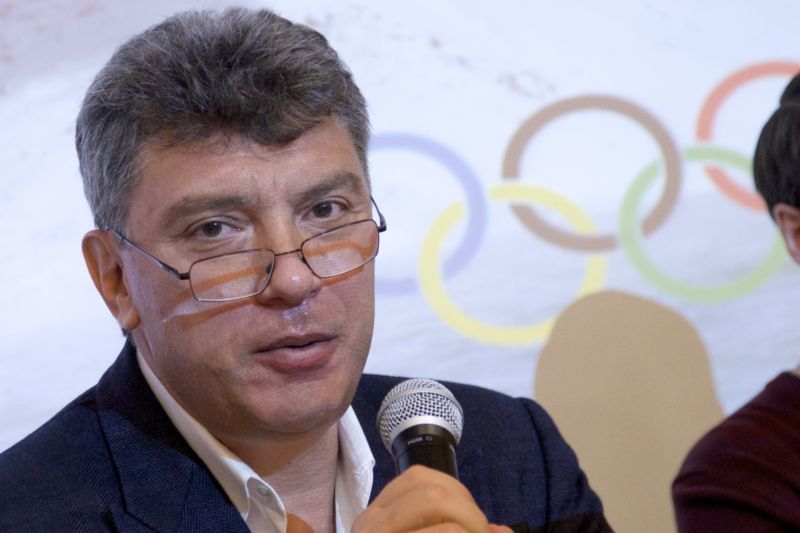 Zavražděný Boris Němcov.