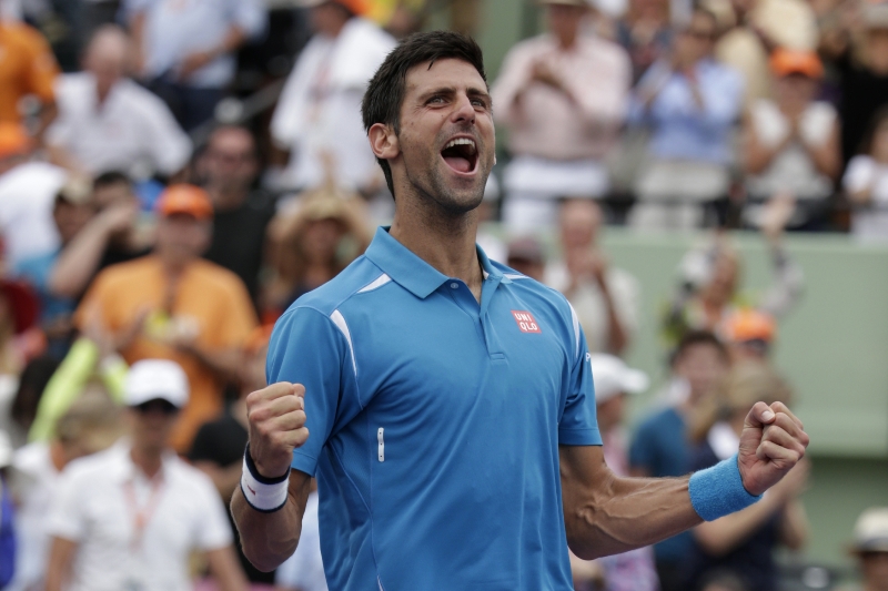 Srbský tenista Novak Djokovič.