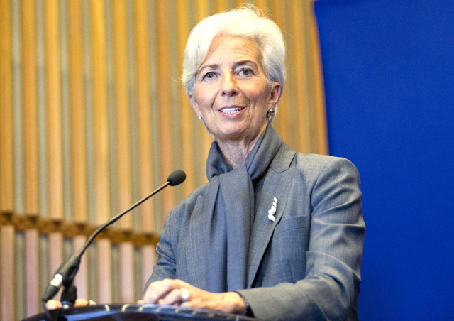 Christine Lagardeová. Christine Lagardeová.