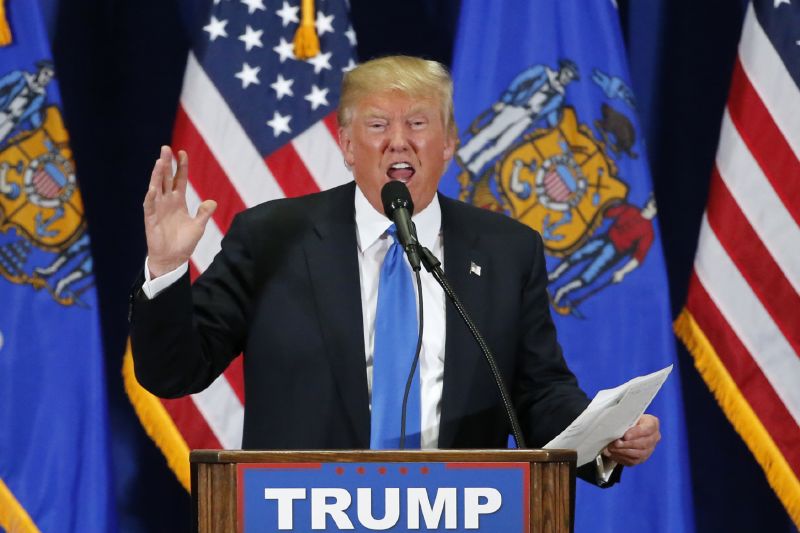 Donald Trump. 