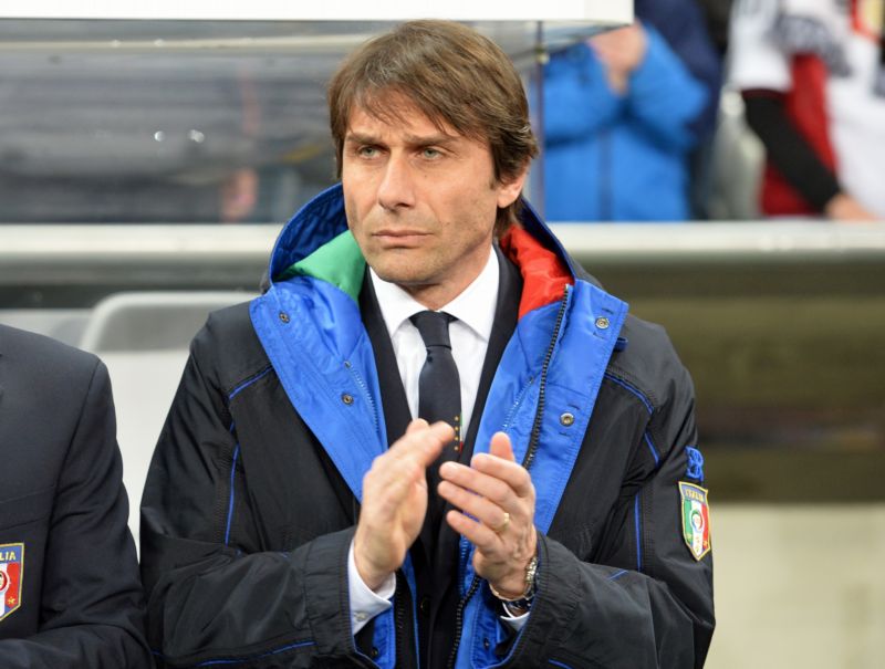 Antonio Conte, trenér italské reprezentace.