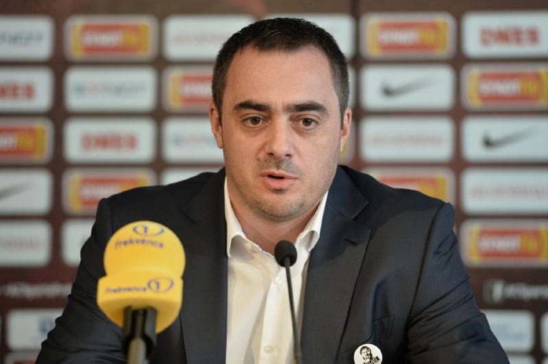 Generální ředitel fotbalové Sparty Adam Kotalík.