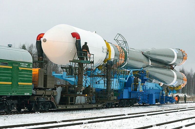 Raketa Sojuz 2.1a. Raketa Sojuz 2.1a.