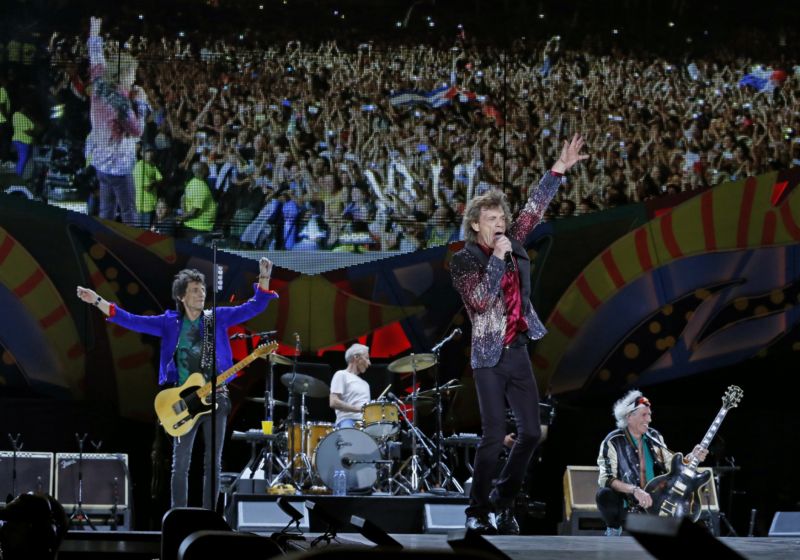 Rolling Stones na Kubě. Rolling Stones na Kubě.