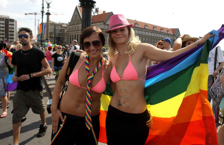 Momentka z Prague Pride.