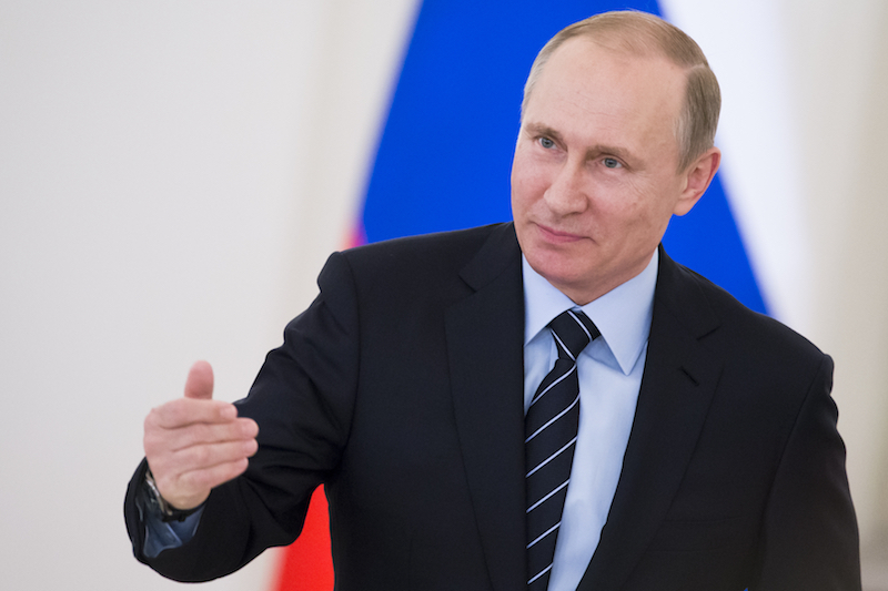 Ruský prezident Vladimír Putin.