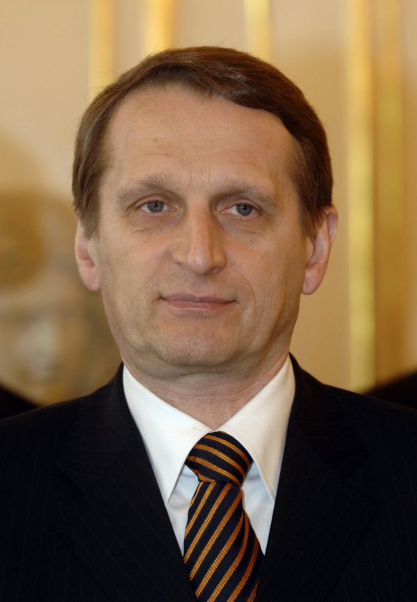 Šéf dolní komory Sergej Naryškin. Šéf dolní komory Sergej Naryškin.