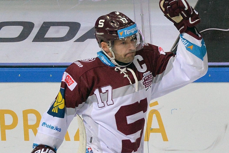 Sparťanský kapitán Jaroslav Hlinka pomohl k výhře nad Plzní dvěma góly. 