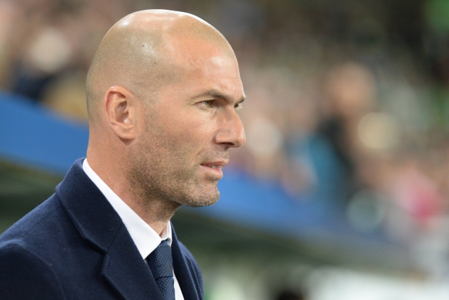 Zinedine Zidane, trenér Realu.