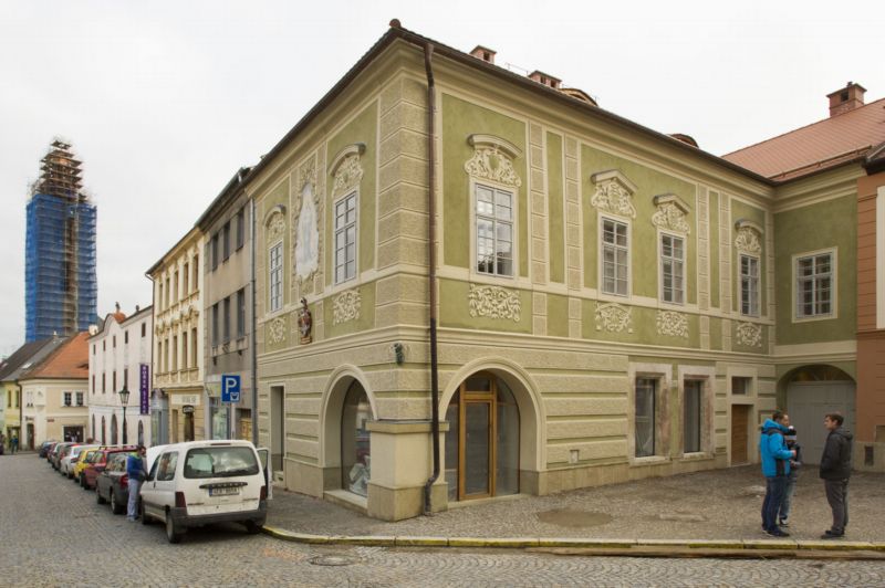 Rodný dům Mikuláše Dačického.