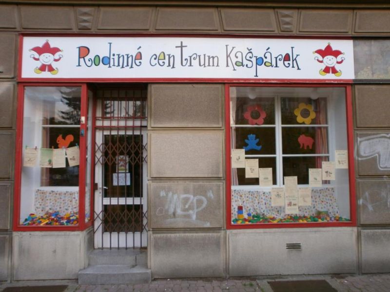 Budova rodinného centra Kašpárek.