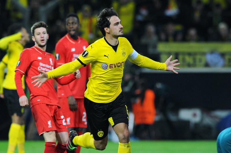 Obránce Dortmundu Hummels se postaral o vyrovnání. 