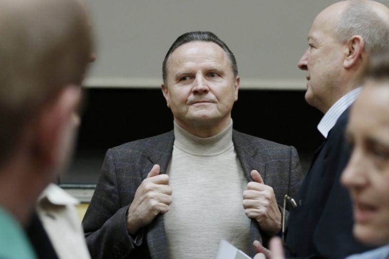 Předseda AfD Georg Pazderski. Předseda AfD Georg Pazderski.
