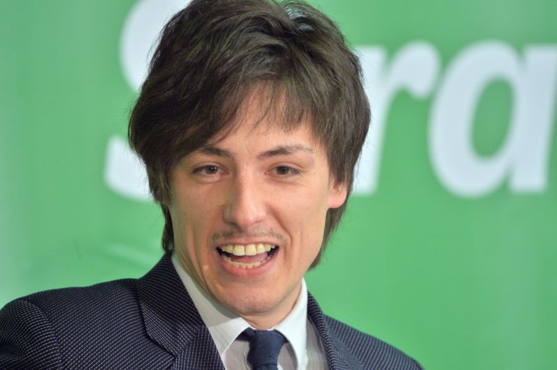 Předseda SZ Matěj Stropnický. Předseda SZ Matěj Stropnický.