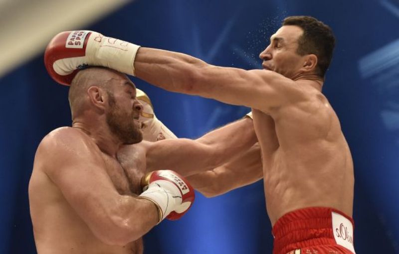 Vladimir Kličko a Tyson Fury.