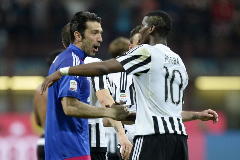 Radost fotbalistů Juventusu.