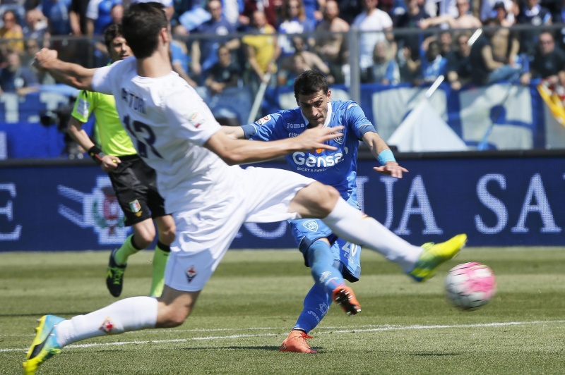 Utkání Fiorentiny v Empoli.