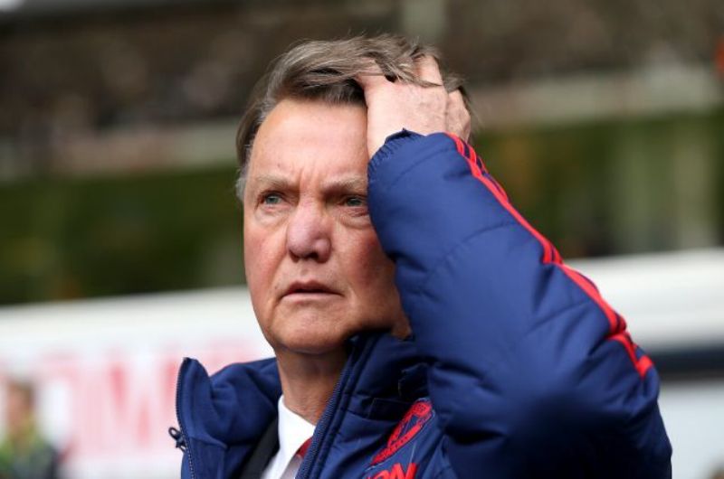 Louis van Gaal, trenér Manchesteru United.