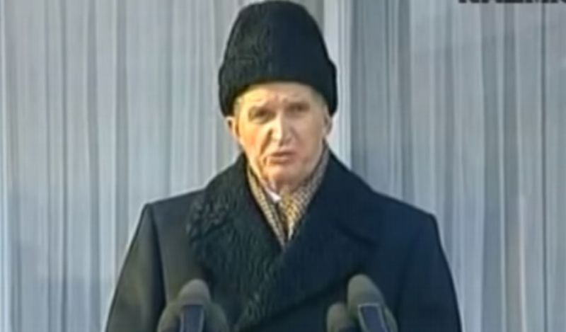 Poslední řeč diktátora Nicolae Ceaušeska před popravou. Poslední řeč diktátora Nicolae Ceaušeska před popravou.