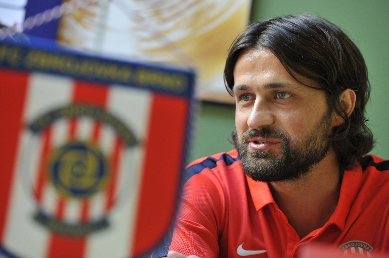 Brněnský kapitán Pavel Zavadil.