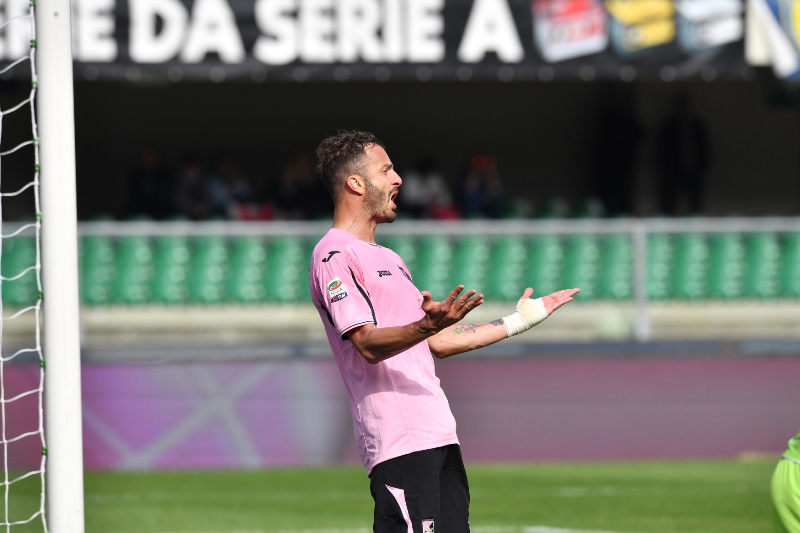 Rozhořčení fotbalistů Palerma.