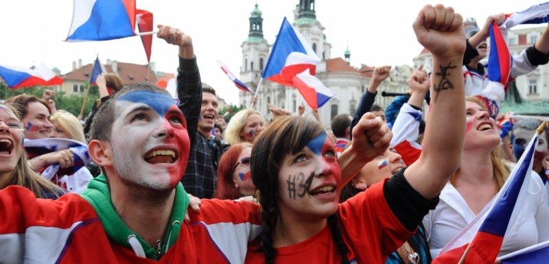 Nové označení by mohli ocenit například fanoušci českých reprezentačních týmů (ilustrační foto).