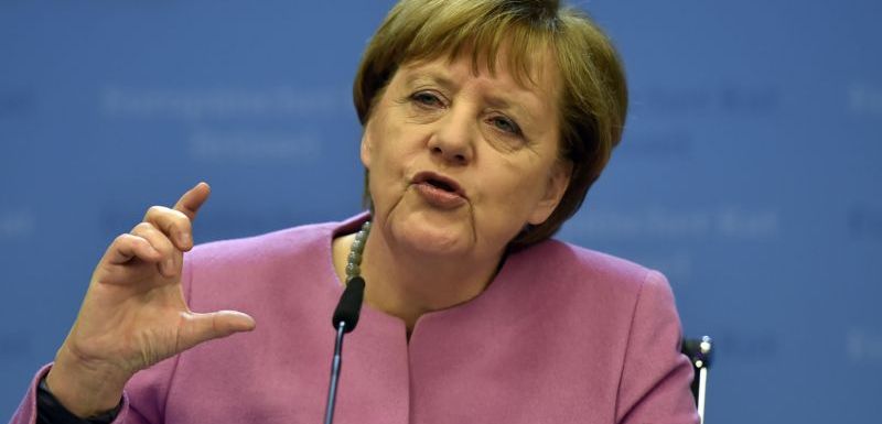Německá kancléřka Angela Merkelová. Německá kancléřka Angela Merkelová.