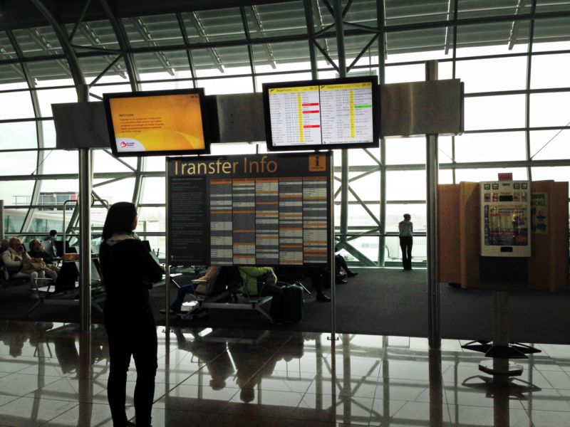 Letiště Zaventem.