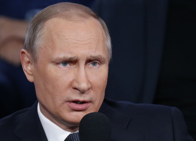 Ruský prezident Vladimír Putin.