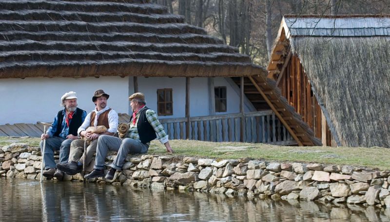Mlýn Hoslovice je jediným skanzenem na jihu Čech.