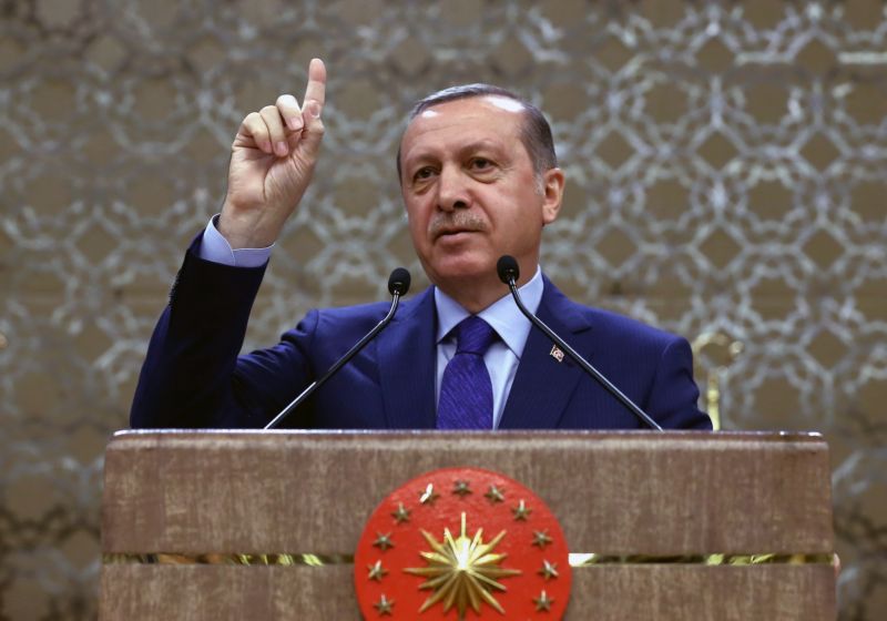 Prezident Recep Tayyip Erdogan.