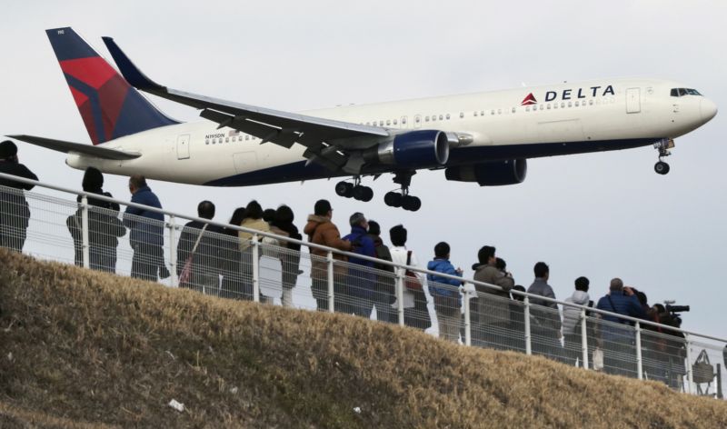 Letadlo společnosti Delta Air Lines.