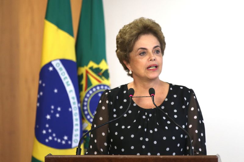 Prezidentka Dilma Rousseffová.