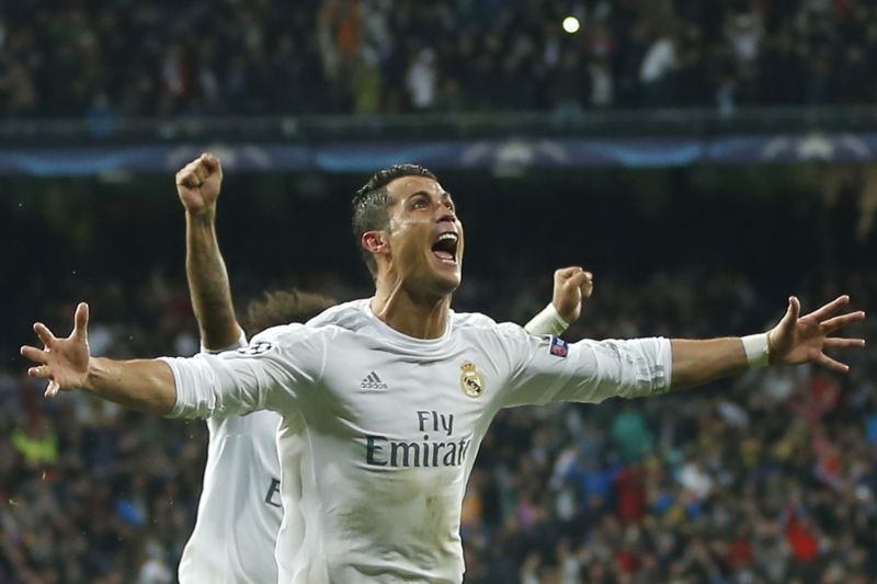 Cristiano Ronaldo z Realu Madrid.