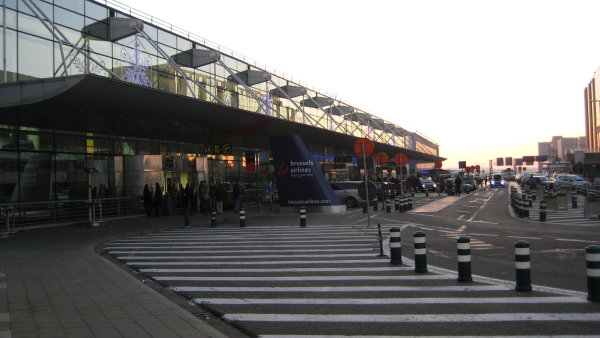Letiště v Bruselu. Letiště v Bruselu.