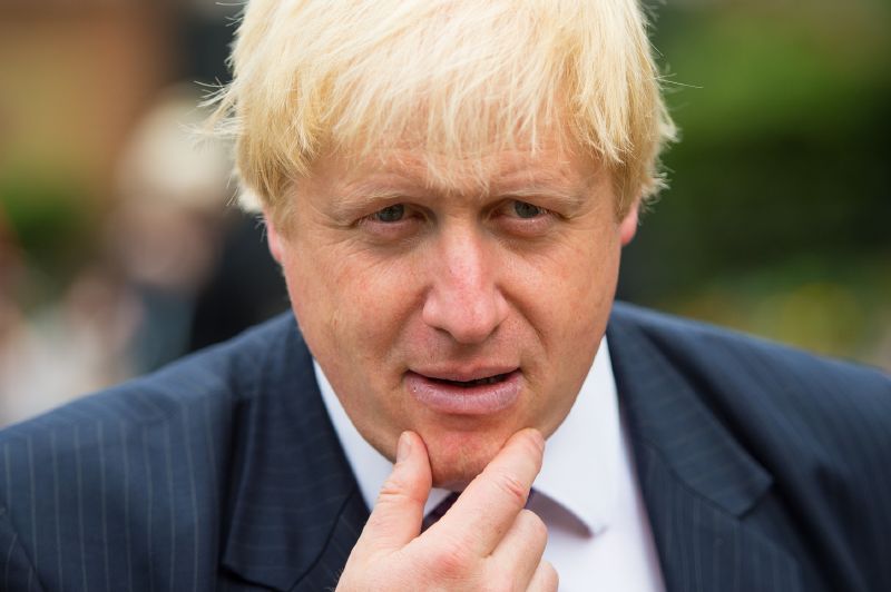 Starosta Londýna Boris Johnson.
