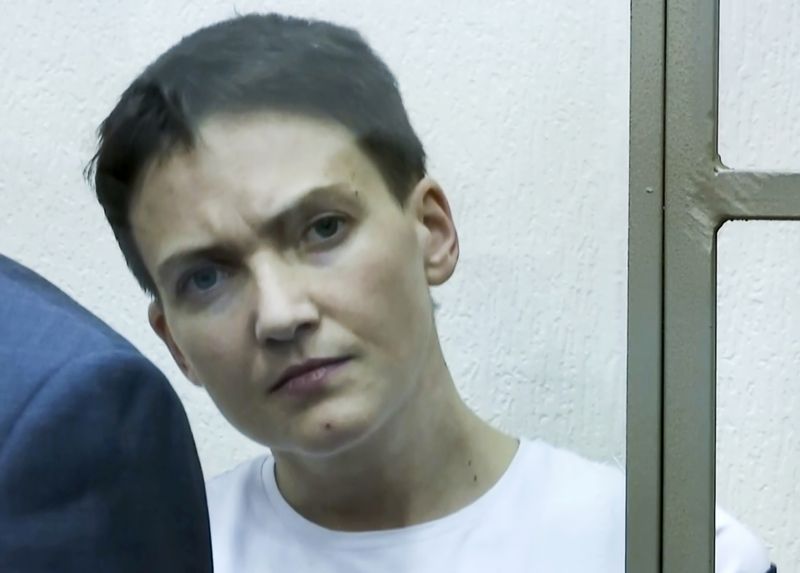 Nadija Savčenková.