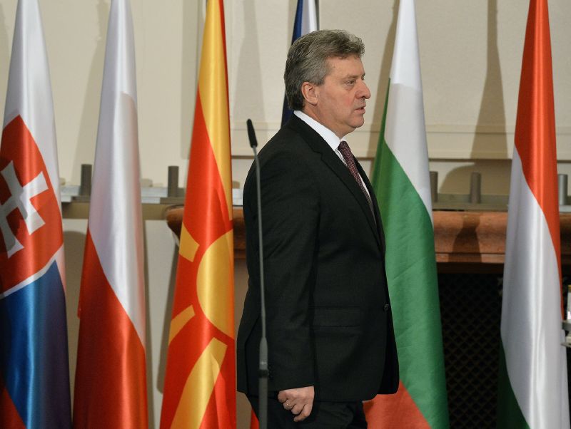 Makedonský prezident Ďorge Ivanov.