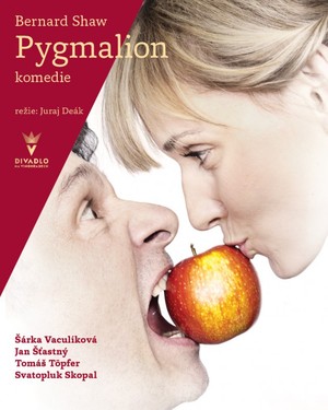Oficiální plakát k připravované hře Pygmalion.