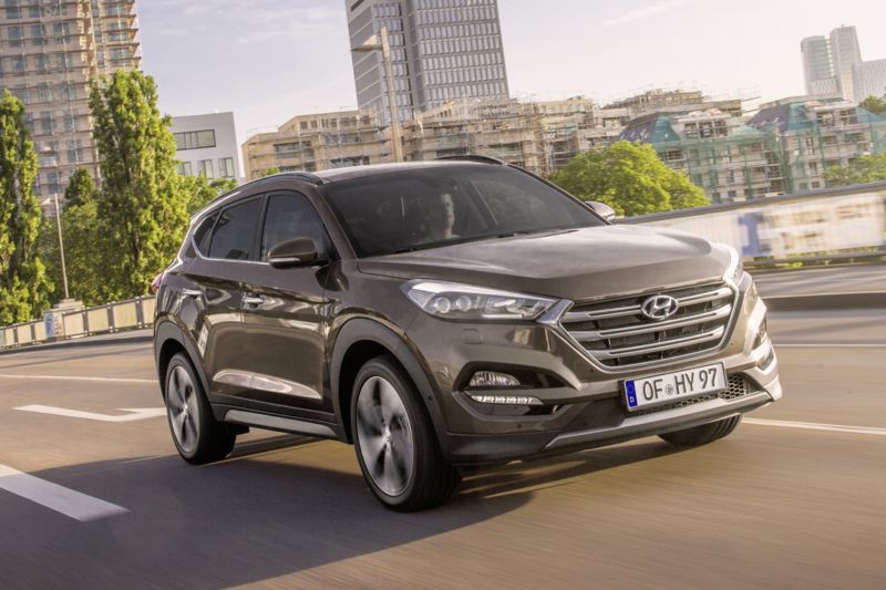 Úspěšným modelem je na evropském trhu Hyundai Tucson.